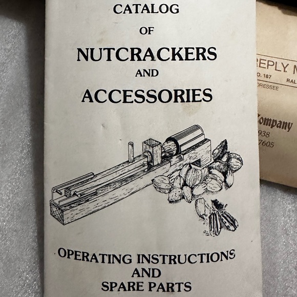 Vintage Texas Native Inertia Nutcracker, Catalog, and Accessories - Picture 5 of 8
